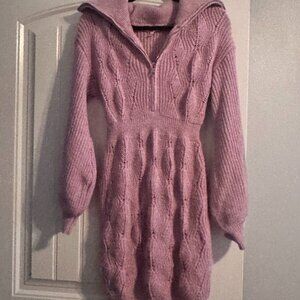 Mini Sweater Dress/Sweater Top